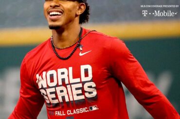 @ Lindor12BC dans son nouvel équipement #WorldSeries ....