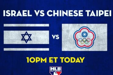 Israël est de retour, attaquant le Taipei chinois dans l'action # WBC2017. Regarder en direct sur ...