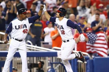 Quand l'Amérique a ton dos. # WBC2017 ...