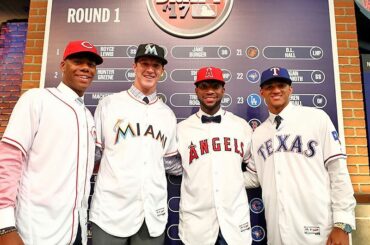 Hunter Greene, Trevor Rogers, Jo Adell et Bubba Thompson. #Souviens toi du nom...