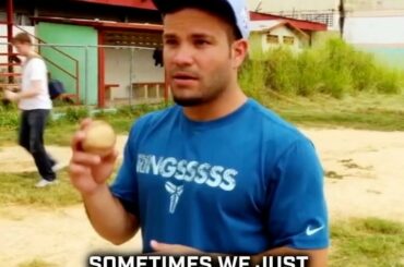 @ josealtuve27 avait l'habitude d'avoir du mal à trouver une balle de baseball.
Maintenant, il est la ligue #MV ...