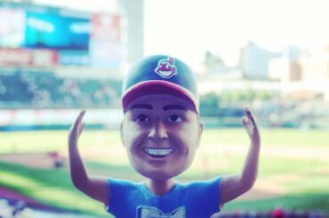 Bobblehead #Brohio dans le bâtiment. #Indiens...