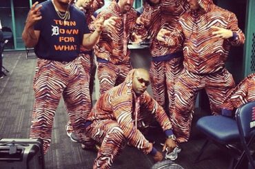 #Repost de @ tnutts48: Roooaaarrrrr !!! Vol amusant à Cleveland. #tigerzubaz #dr ...