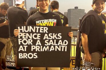 #HunterPenceSigns. #WildCard edition ....