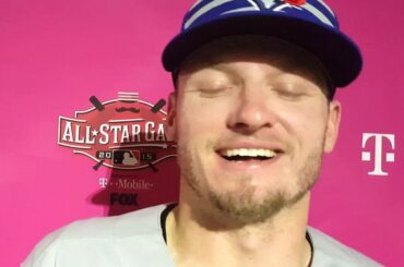 @BlueJays 3B Josh Donaldson parle du début du match des étoiles de la MLB et ...