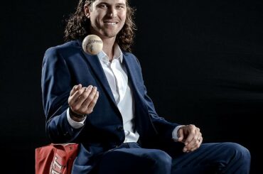 Portrait de Jacob deGrom dans la MLB @instagram. #ASGRedCarpet ...