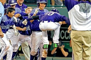 #Walkoff Texas gagne comme Caleb Low met son #squad dans la finale #LLWS USA ....