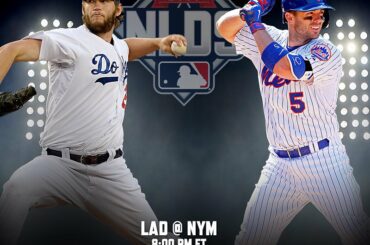 @dodgers. @Mets.
#NLDS Game 4 à 20h HE sur TBS ....