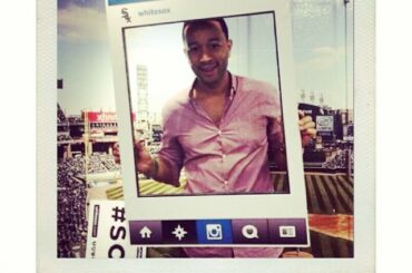 #Repost: @johnlegend étant #SoxSocial ...