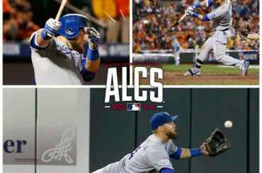 Alex Gordon se familiarise avec ce "octobre". #ALCS ...