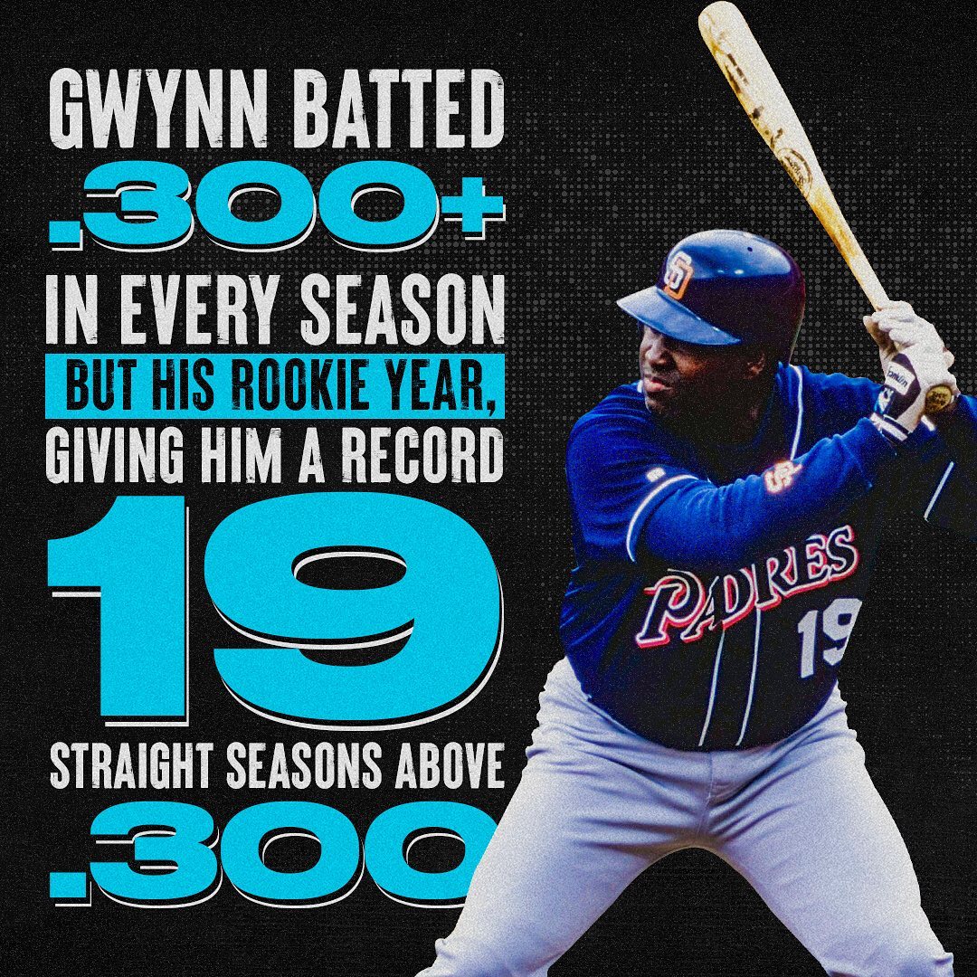 LMB Le grand Tony Gwynn aurait eu 60 ans aujourd'hui. Ces statistiques