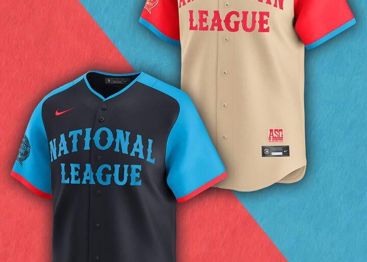 Les maillots du match MLB ALL-STAR 2024