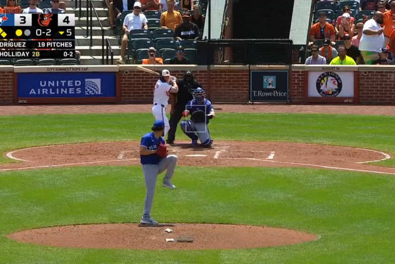 (Point fort) Jackson Holliday lance un grand chelem pour son premier home run en MLB !