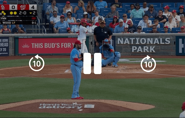 James Wood frappe son premier home run en carrière en MLB à 383 pieds du champ gauche