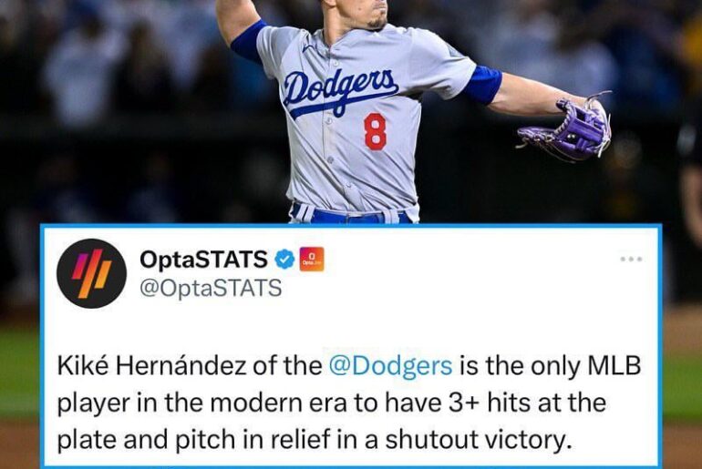 Kiké Hernández entre dans l'histoire en tant que joueur à double sens