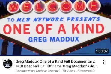 Documentaire sur Greg Maddux. Je viens de le découvrir sur YouTube