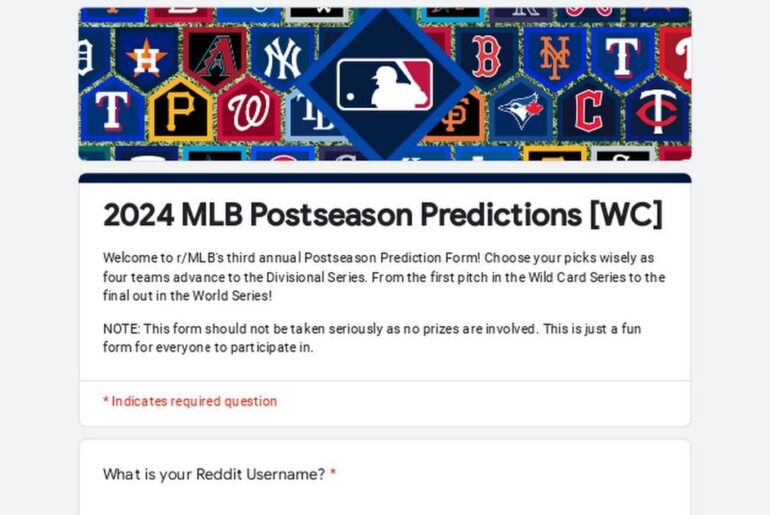 r/MLB - Prédictions des séries éliminatoires 2024 (Wild Card)