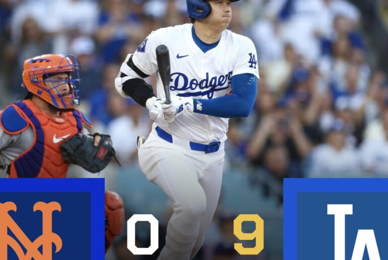 FINALE : Les Dodgers de Los Angeles remportent le premier match de la série NLCS 2024.