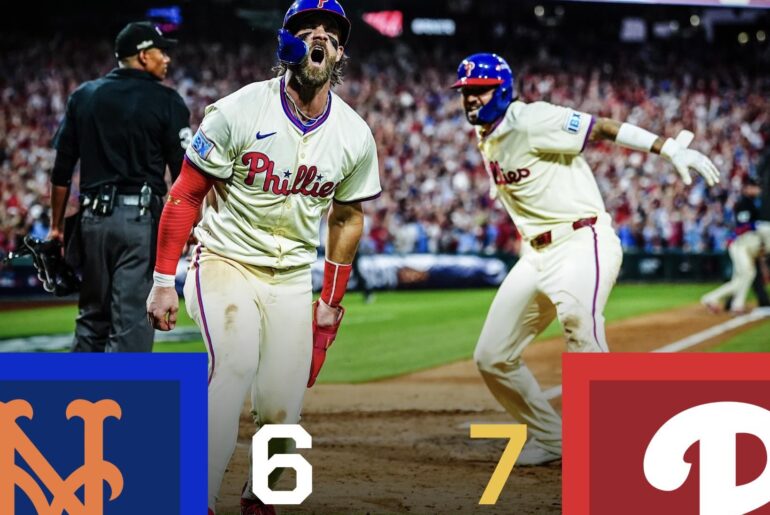 FINALE : Les Phillies de Philadelphie remportent le deuxième match de la série NLDS 2024.