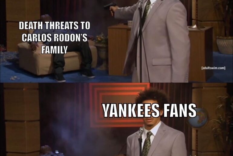 Restez chic, fans des Yankee, allez maintenant