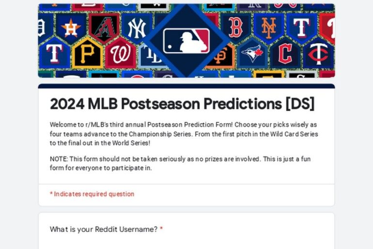 r/MLB - Prédictions des séries éliminatoires 2024 (série divisionnaire)