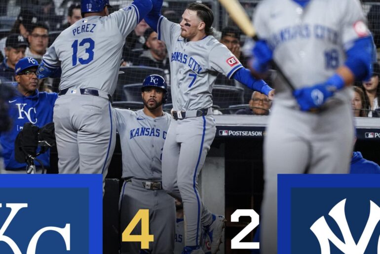 FINALE : Les Royals de Kansas City remportent le deuxième match de la série ALDS 2024.