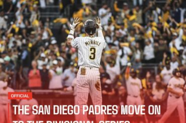 OFFICIEL : Les Padres de San Diego se sont qualifiés pour la NLDS, éliminant les Braves d'Atlanta.